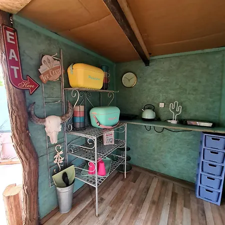 Luxuszelt In Der Pferdeherde Luxury tent Kruge-Gersdorf